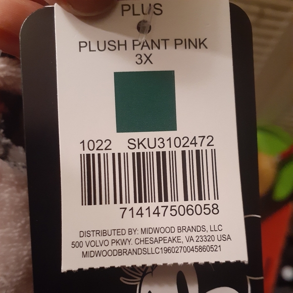 Nwt never worn Disney minnie mouse pink pajama pants 3x - Picture 2 of 4